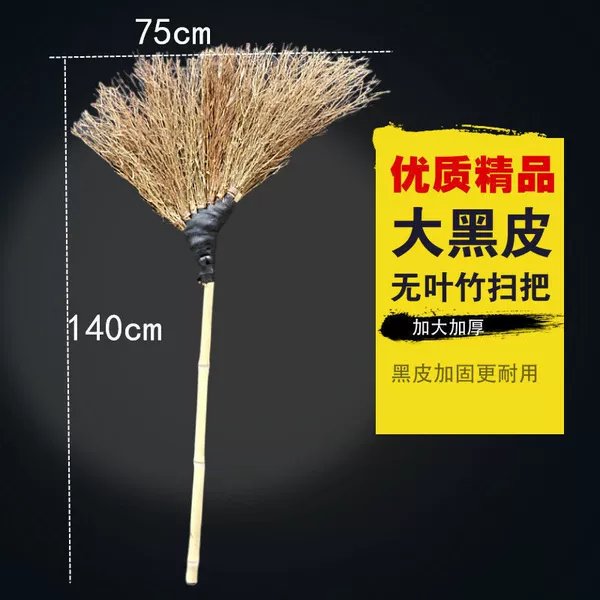 [无叶加大黑皮竹扫把]