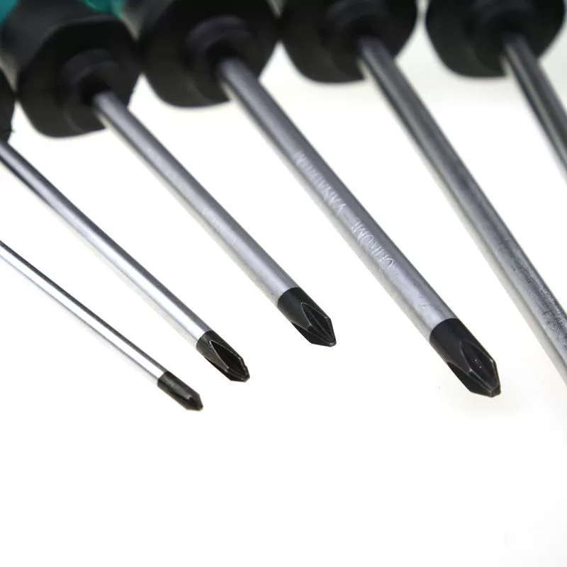 Инструмент Qida Screw Knife One Words Cross Double Two - головкой крест-двухсторонний нож для шурупов с цветами сливы, сверхжесткие индустриальные конусы