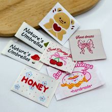 厂家直销可爱布标衣服商标鞋袜休闲裤裙子包包装饰固定标牌饰品