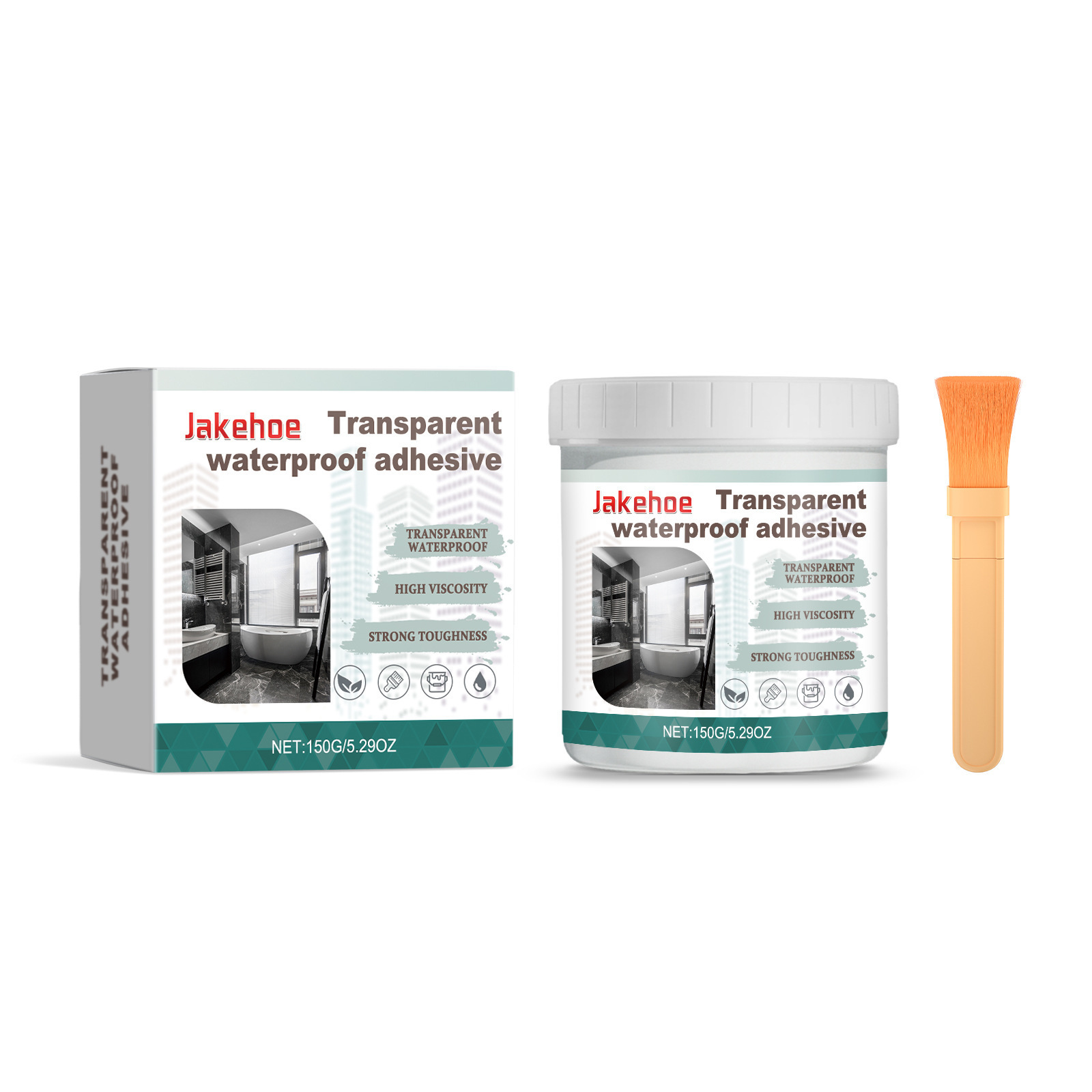 Jakehoe Multifunctional transparent waterproof glue Home decoration…