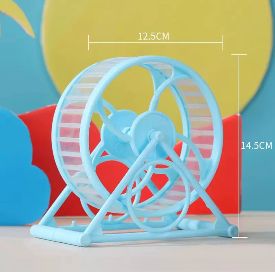 붙지 않는 러닝 휠 블루