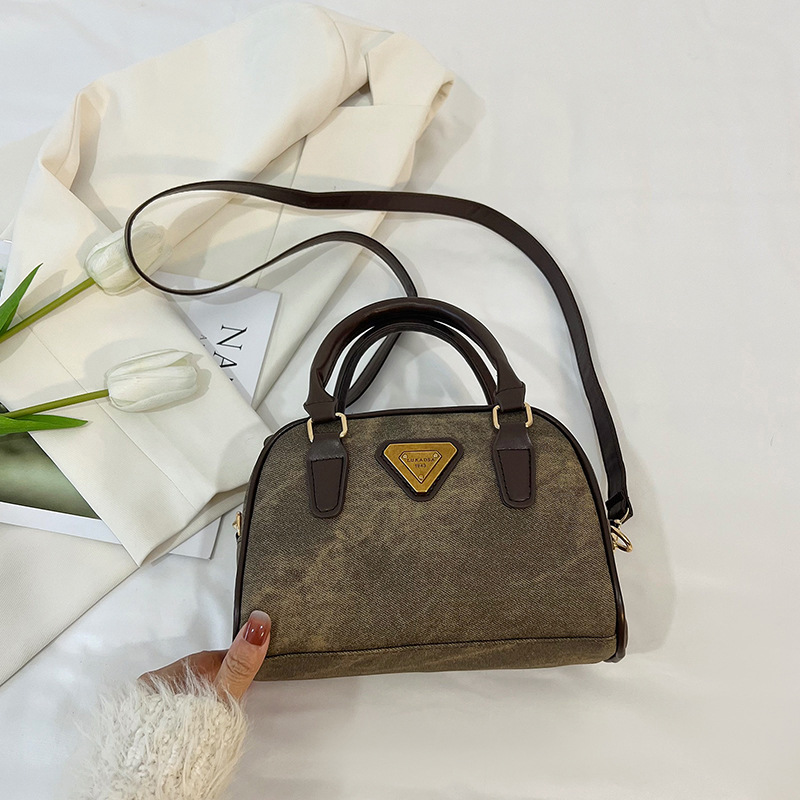 Meilad retro mochila de bolos mate para mujeres 2025 primavera nueva moda bolso de almohada portátil mochila