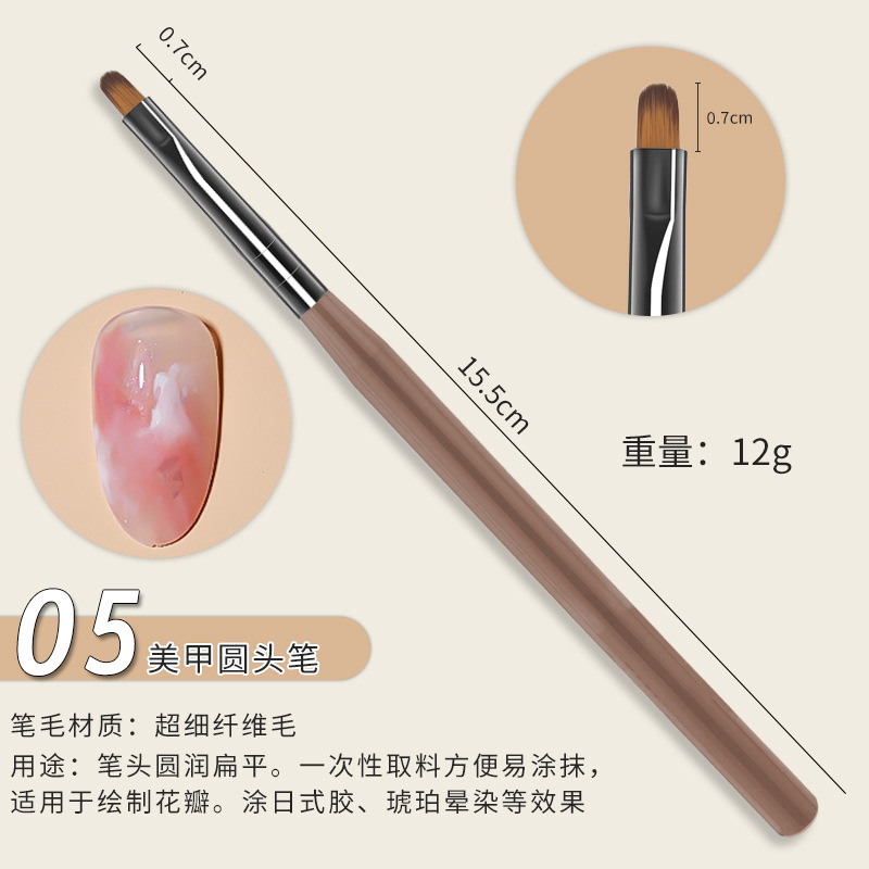 No.5 round head pen