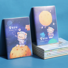 學生日記本卡通可愛系列記事本兒童田字格作文本高顏值創意筆記本