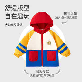 儿童外套春秋款新款男童女童秋装洋气时髦宝宝婴儿风衣秋季装外穿