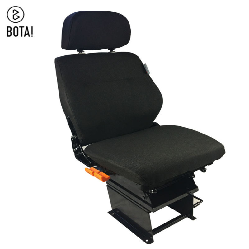 Asiento de operador de mesa de vinculación industrial asiento de equipo de maquinaria de construcción ajustable asiento de equipo de vía ferroviaria