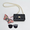 Lock from pearl, one-shoulder bag, shoulder bag, Chanel style, internet celebrity