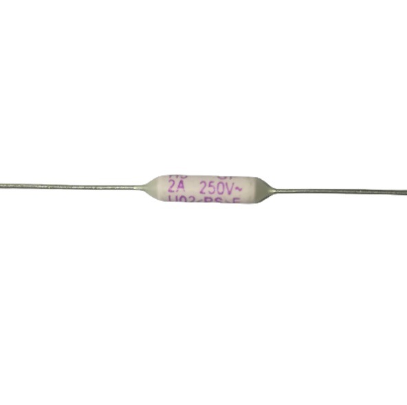 H5 135度2A圆形/电阻形温度保险丝 热熔断器 热保护器 热熔断体
