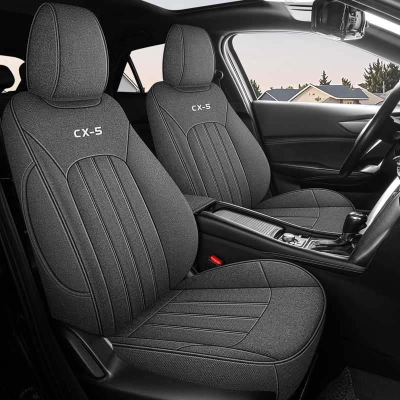 Car Seat Cover, Mazda Modelə uyğun (Original) oturacaq örtükləri - gray