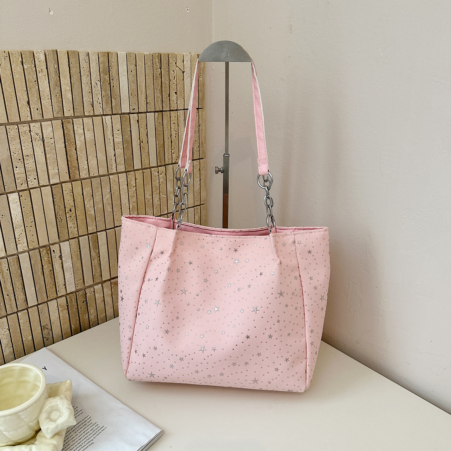 Bolsa de mano pequeña coreana para mujeres 2026 nuevo bolso de mano para mujeres de gran capacidad bolso de hombro de viaje bolso de moda debajo de la axila