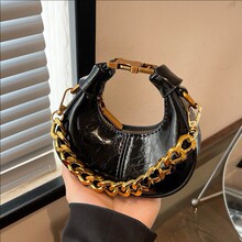跨境高级感小众迷你女包女新款简约时尚百搭链条单肩斜挎包儿童包