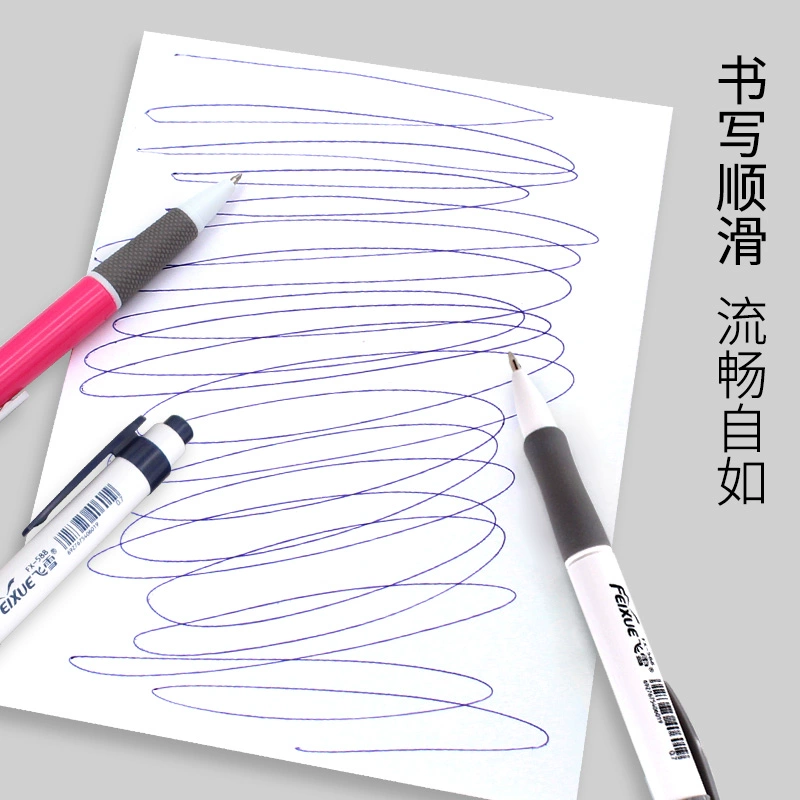Blue black ballpoint pen for office for elementary school students