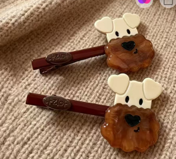 Pinza de Garra con Moño de Gato Grande de Materiales Mixtos para Mujeres