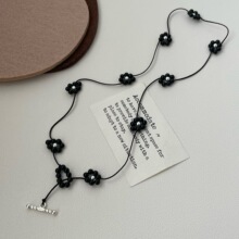 S925���y��觺�ɫ������OT�۲��choker���i���ins���s���