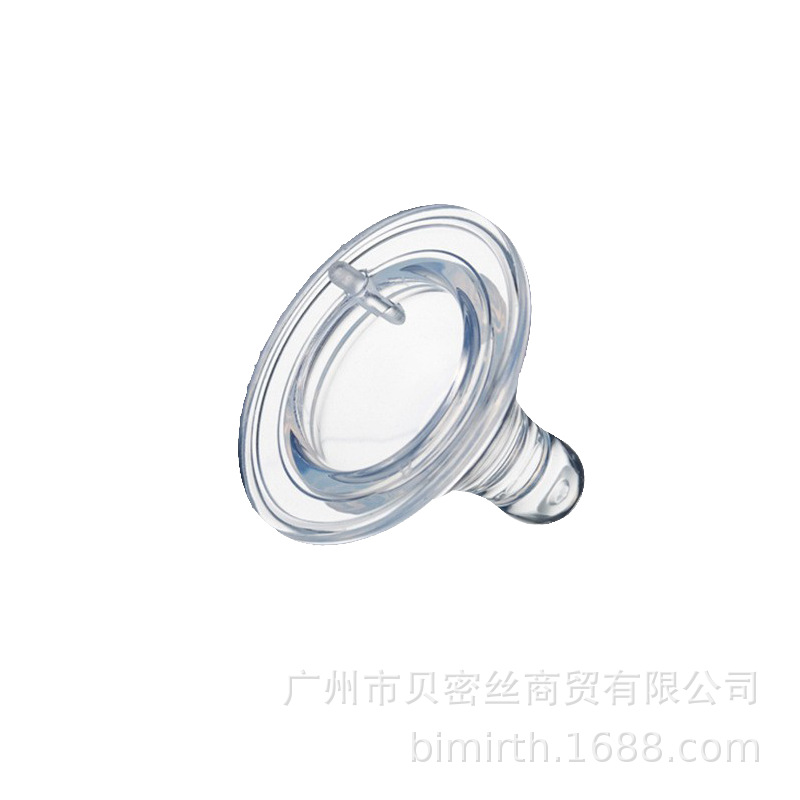 婴儿奶嘴硅胶新生儿初生奶嘴0-6月SML码套装宽口奶嘴可配贝清奶瓶