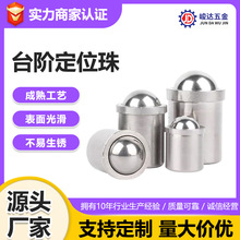 定位珠碰珠厂家直销球头弹簧柱塞不锈钢台阶定位珠弹簧波珠