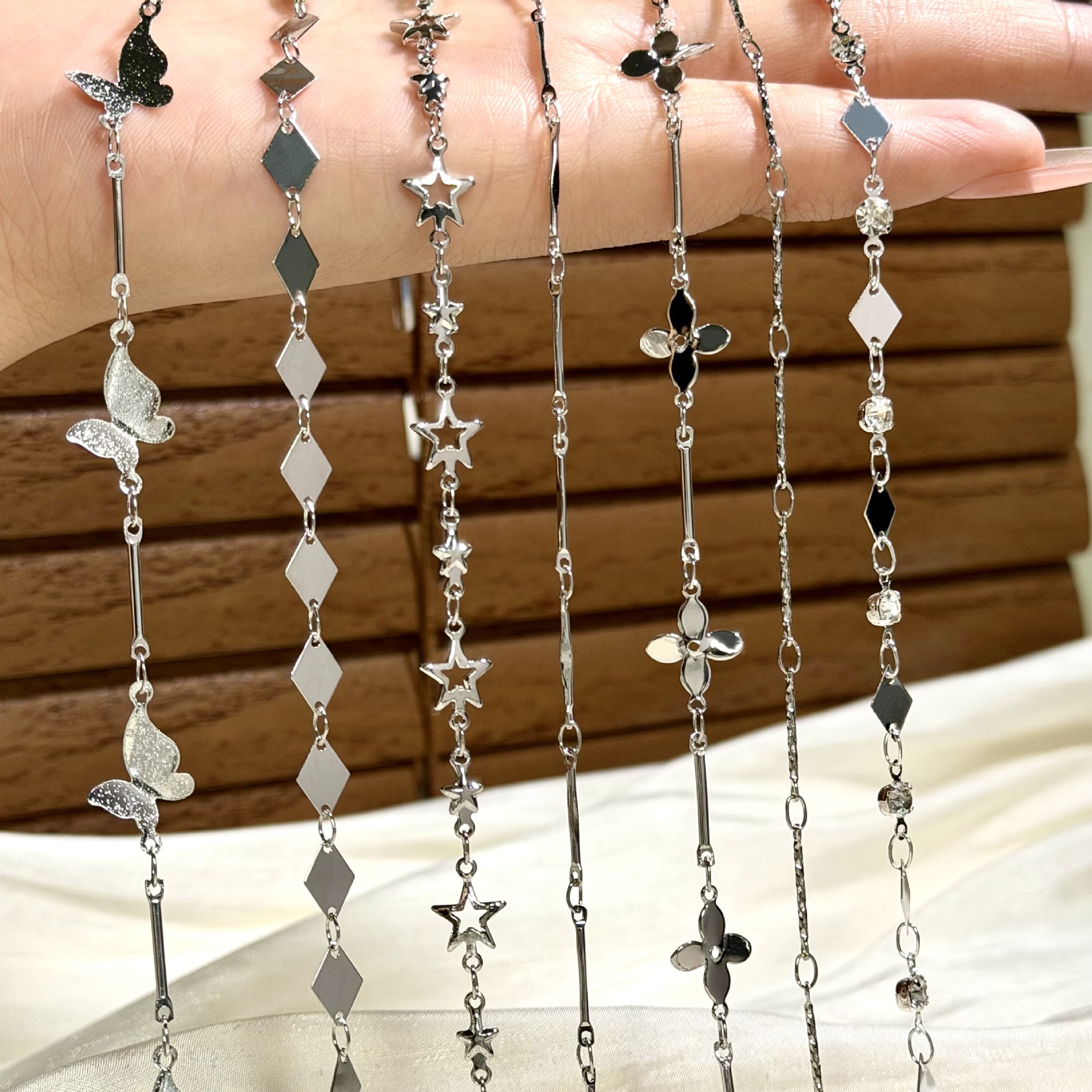 DIY muncuq zəncir dəsti: açar zəncir üçün formalı muncuqlar