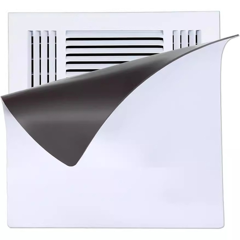 White square magnetic vent cover is suitable for home ceiling, air conditioner, wall ventilation mask