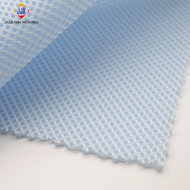 厂家直销100%涤纶三明治网眼布 任意颜色支