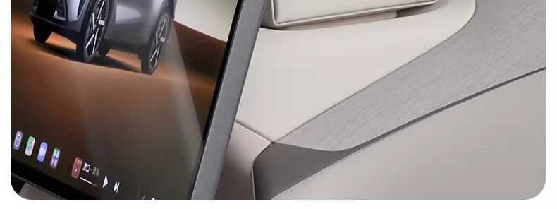 Suitable for Xiaomi Yu7/Su7 Magnetic Car Tissue Box, Dashboard Leather Foldable Tissue Holder, One-Piece Design