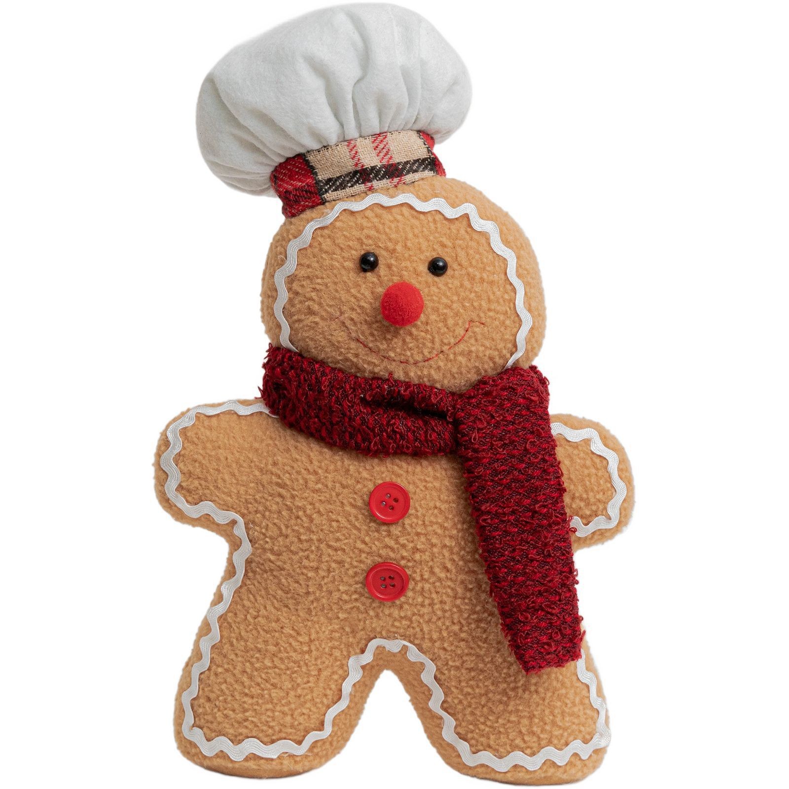 Muñecas de Navidad transfronterizas Gingerbread Man luminoso muñeca sin cara esquinilla adorable muñeca Rudolph decoraciones