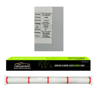 Black Protective Film, Car paint protective film - tpu-75millubrizollubrizol-tpu-ppf-paint-protection-film
