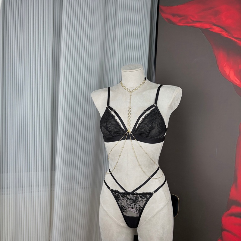 FQ2872FQ1030 Bead Chain Black-1