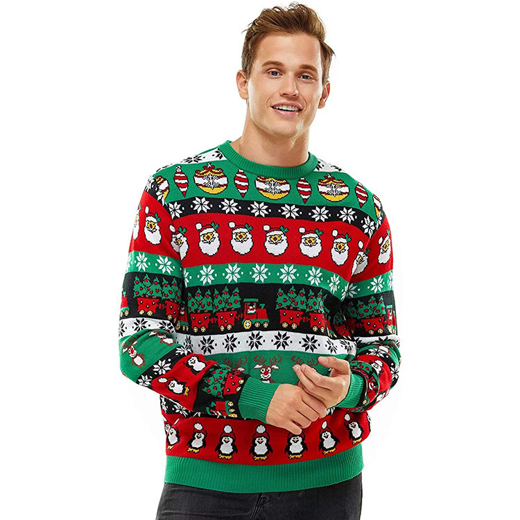 Round Neck Loose Pullover Sweater Image 5