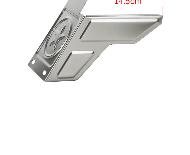 Electric Vehicle Motorcycle Rear Mudguard, Octagonal Mudguard, Thickened Iron, Painted Anti-Rust Mudguard, Modification and Upgrade Parts