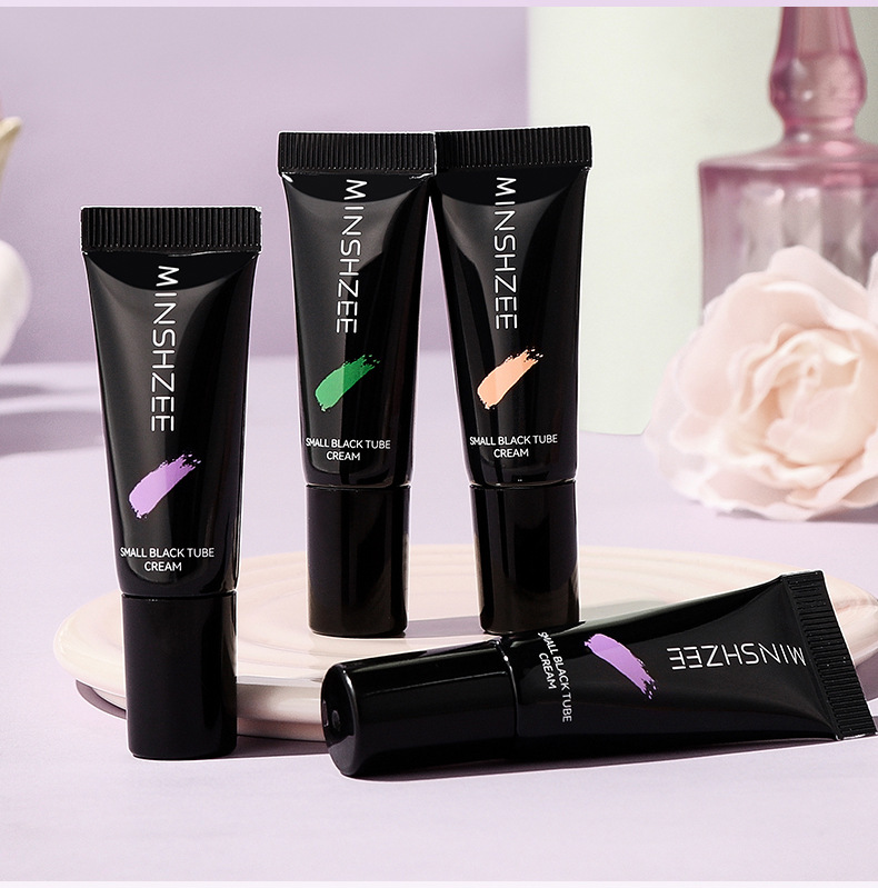 Mingxi Zhi Little Black Tube Primer, Moisturizing Primer, Concealer, Brightening Complexion, Natural Cream for Women undefined