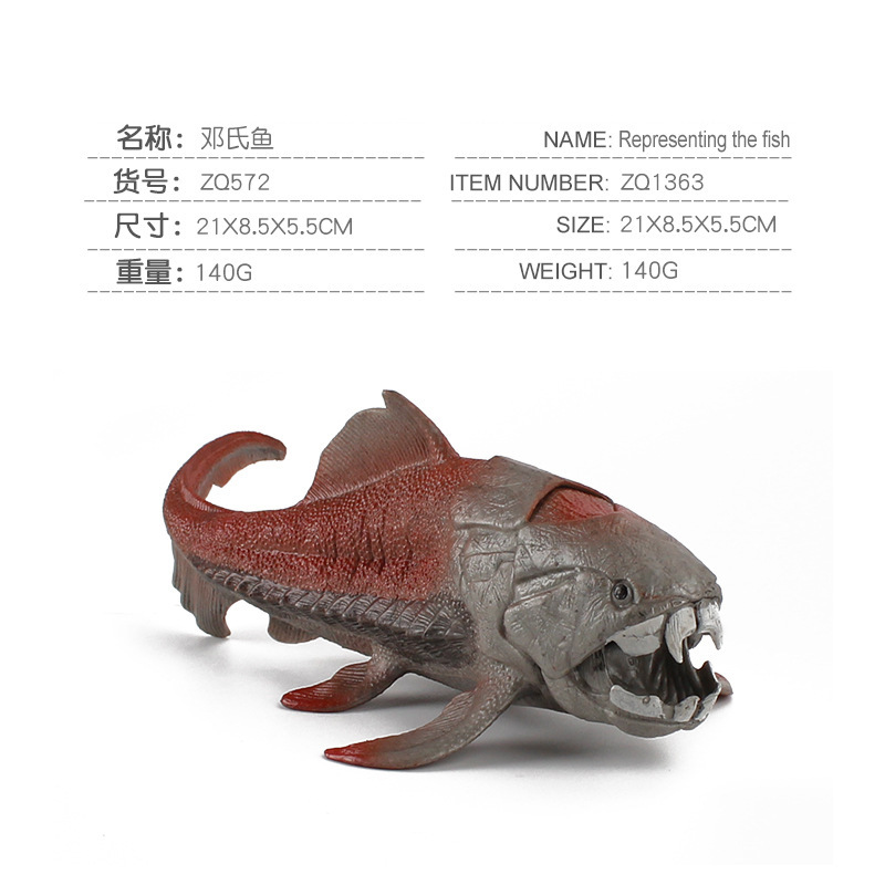 Simulación océano antiguo modelo biológico pescado de Deng loro tornillo crisantemo piedra decoración juguete transfronterizo Amazon