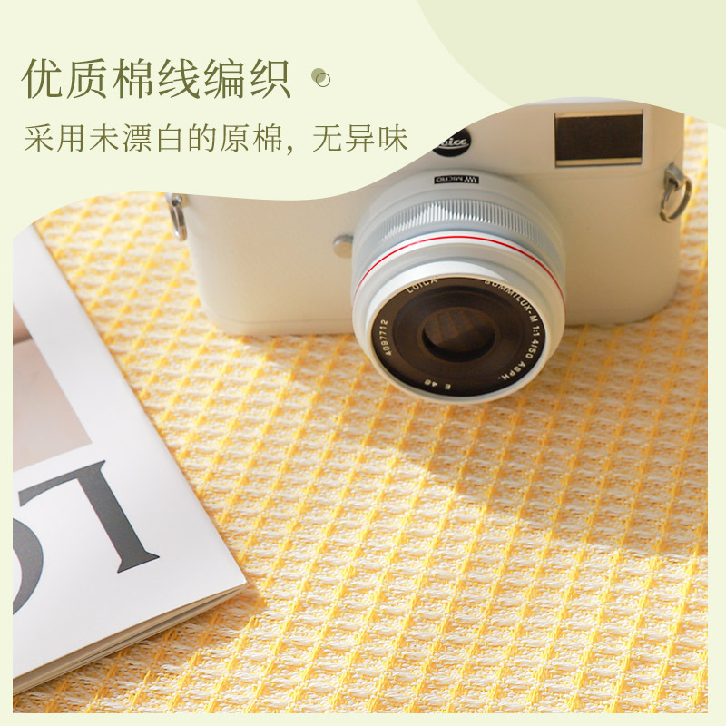 Foto mantel ins estilo ligero de lujo de alto grado de encaje blanco de algodón de lino escritorio mantel rectangular mesa de café Mesa Redonda estera