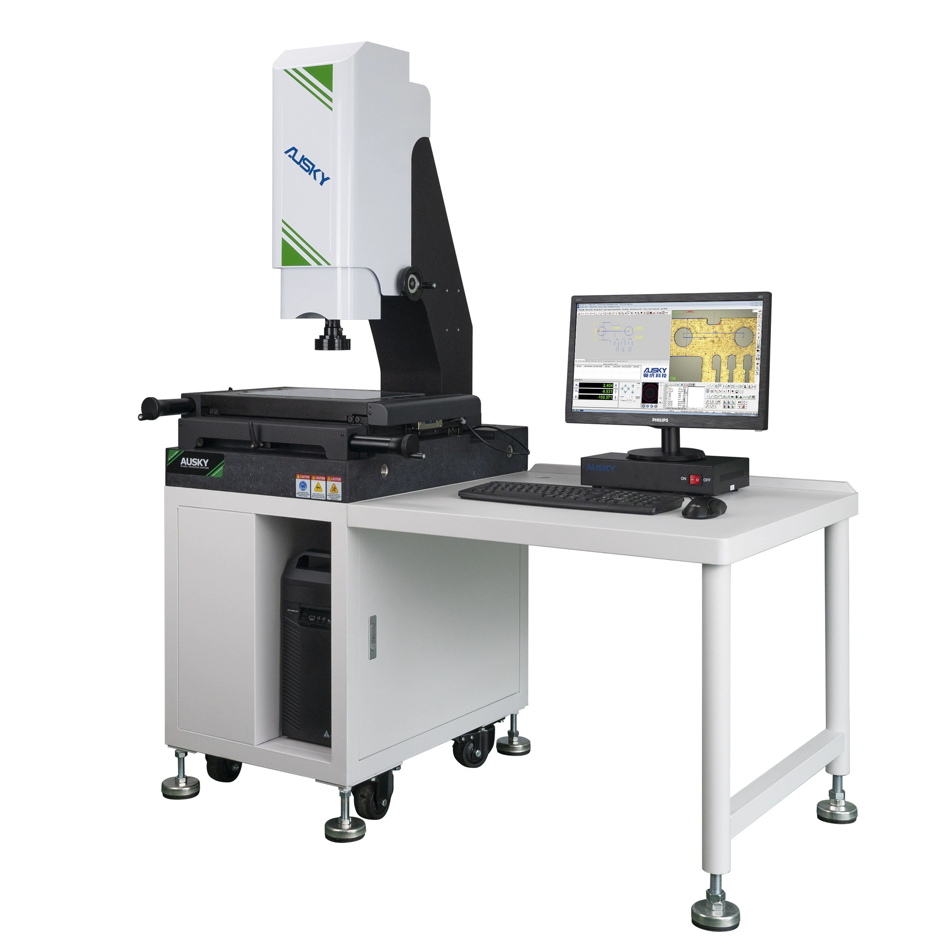Фабрика прямого обнаружения оболочки мобильного телефона двумерного трехмерного изображения измерительный прибор Изображение четкое и простое в эксплуатации