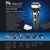 LCD Digital Electric Scraping Knife Ported Smart Men's Washing and Charging Shaver RSCW-9008