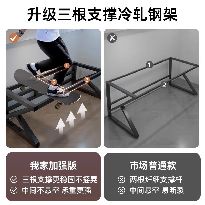 Mesa de computadora de madera maciza dormitorio escritorio estudiantil en el hogar escritorio de escritorio de adultos escritorio de cama simple escritorio moderno escritorio de trabajo