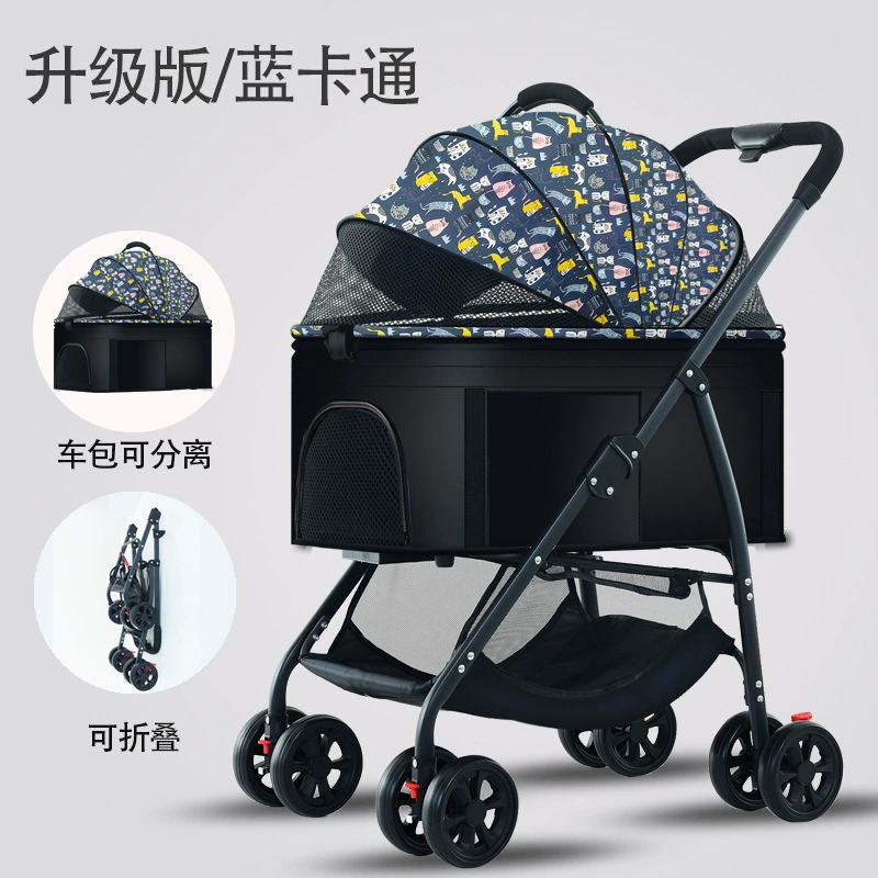 Foldable cart to go out, pet, cat