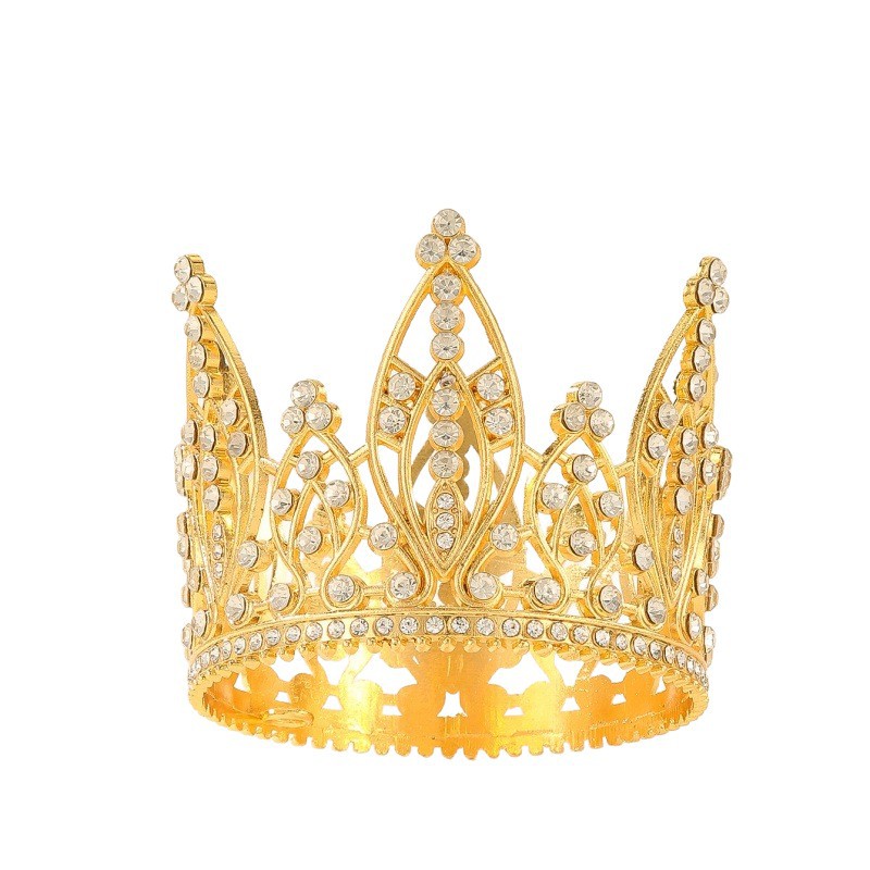 Barok bruidskroon tiara voor bruiloft en feestelijke kleding_voghion.com