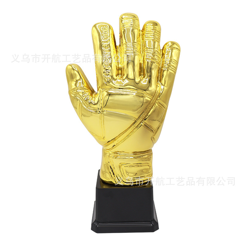 Guante de Oro de Fútbol Juegos Juegos Torneo de Fútbol Porteros Premios Defensivos Sobresalientes Recuerdo