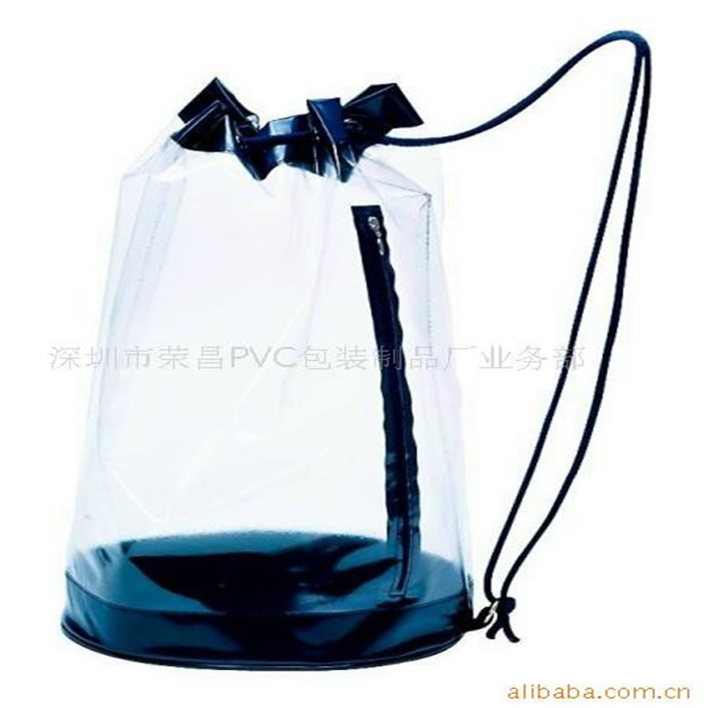 PVC束口袋深化妆品包装袋棉绳袋高尔夫球袋日用品收纳袋 水果包装