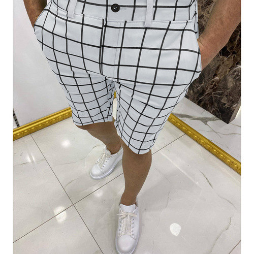 Summer New Men's Striped Casual Shorts for Cross-border Foreign Trade, Wish on Amazon