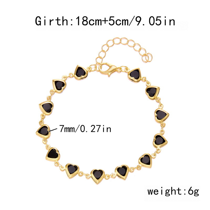 9g Weight 0.05µm-0.08µm Gold Plating Thickness Electroplating Gold Plating Process KC Golden Plated Plating Material Rhinestones, Zinc Alloy Pendant Material Rhinestones Inlay Material Bracelets Classification Alloy Chain Material cable chain Chain Type 1 Piece Quantity Holiday, Daily Occasion Copper Material Flower Pattern Women's Gender Simple Style, Classic Style Style Enamel Craft Simple Style Classic Style Flower Alloy Copper Wholesale Bracelets 10
