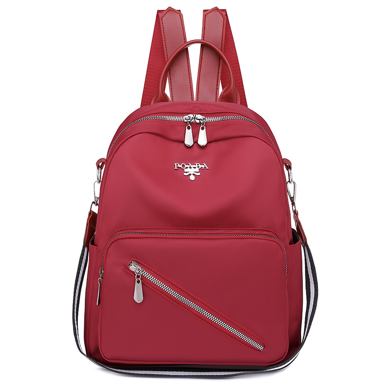 Bolsos mujer 2023 nueva mochila Oxford casual moda femenina simple mochila de viaje portátil mochila escolar de doble uso