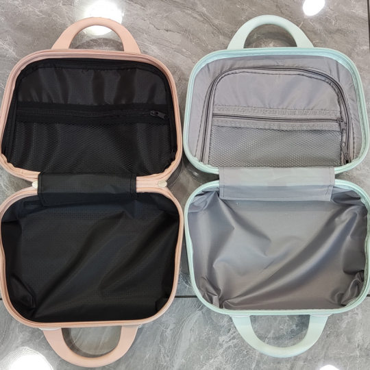 Cosmetic case 13-inch portable bag small luggage women's lightweight portable mini storage box wholesale can be printed with pictures