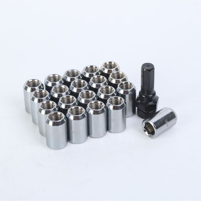 Factory direct supply auto parts parts screw hub hexagon nut HEX12 * 32*20WHEEL NUT