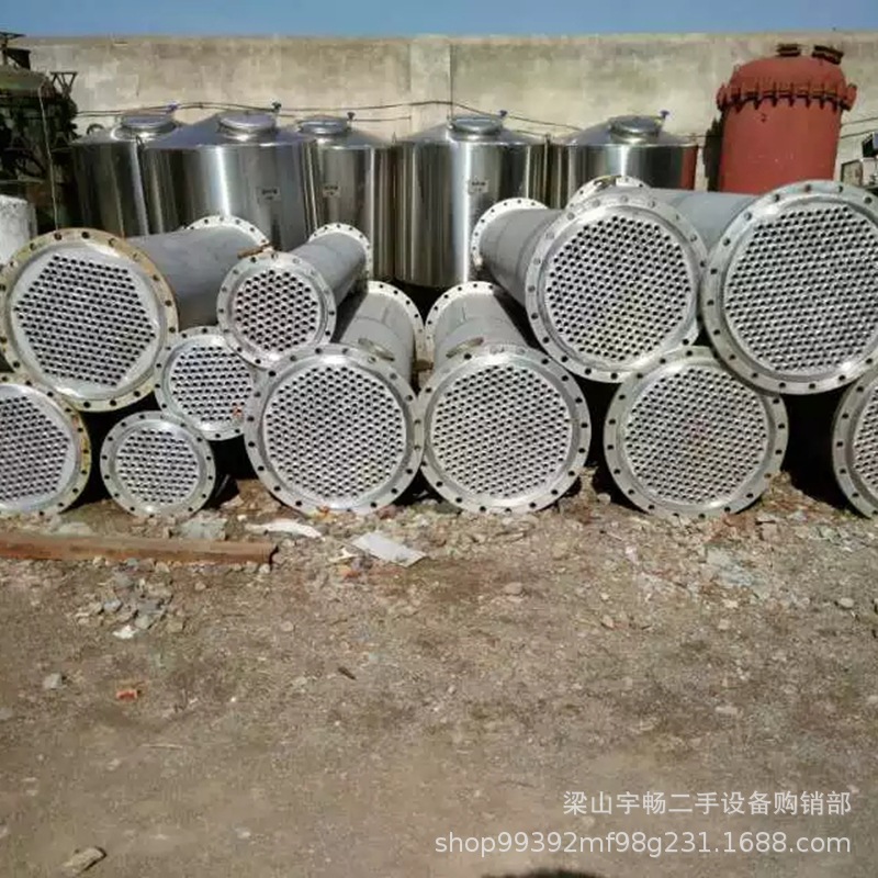二手不锈钢冷凝器 304列管式不锈钢换热器