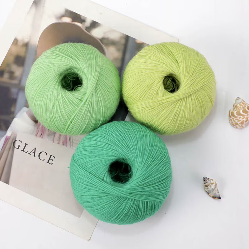 Merino 238 All Wool Wholesale Australian Fine Wool Cashmere Thread Hand-Knitted Shawl Hat Baby Wool