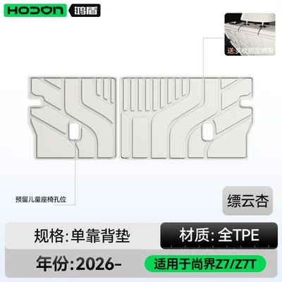 Trunk Mat: Z7/Z7T trunk mat TPE26 model - shangjie-z7z7tpiaoyun-xingbackrest-cushion-hongmeng-smart-travel-fashion-z7-26-models-five-seater