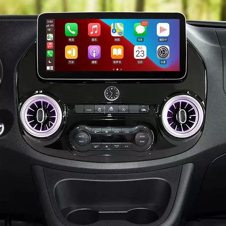 Подходит для оригинальной модификации автомобиля Mercedes-Benz Vito Android, умная автомобильная навигация, центральное управление, большой экран, изображение, универсальная машина