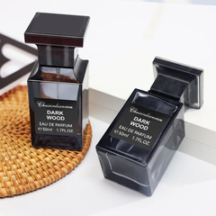 The same perfume for men and women, fresh and elegant, lasting fragrance, student woody fragrance, ebony agarwood, one piece drop shipping