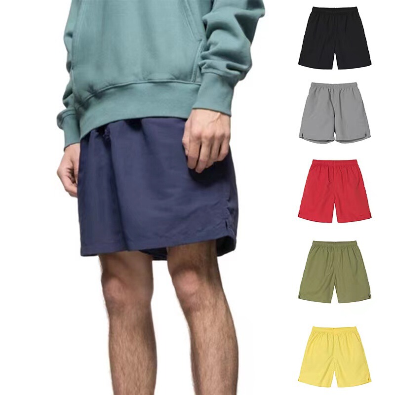 New Summer Trendy Brand Sports Casual Shorts Men's Running Thin Polyester Skateboard Gym Exercise Three-point Pants